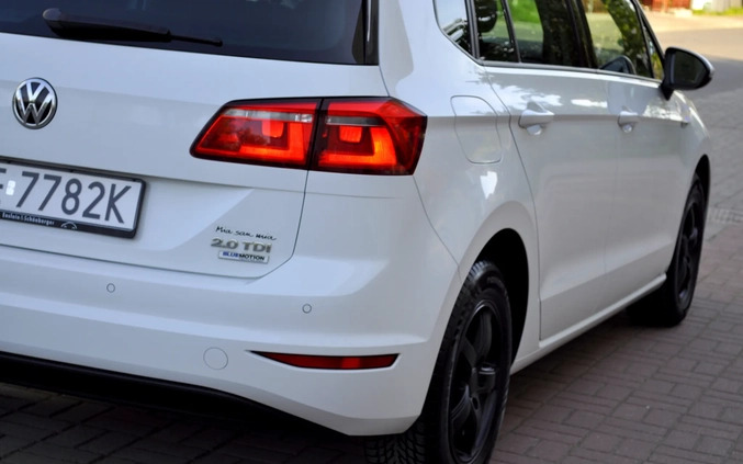 Volkswagen Golf Sportsvan cena 49900 przebieg: 180000, rok produkcji 2015 z Elbląg małe 407